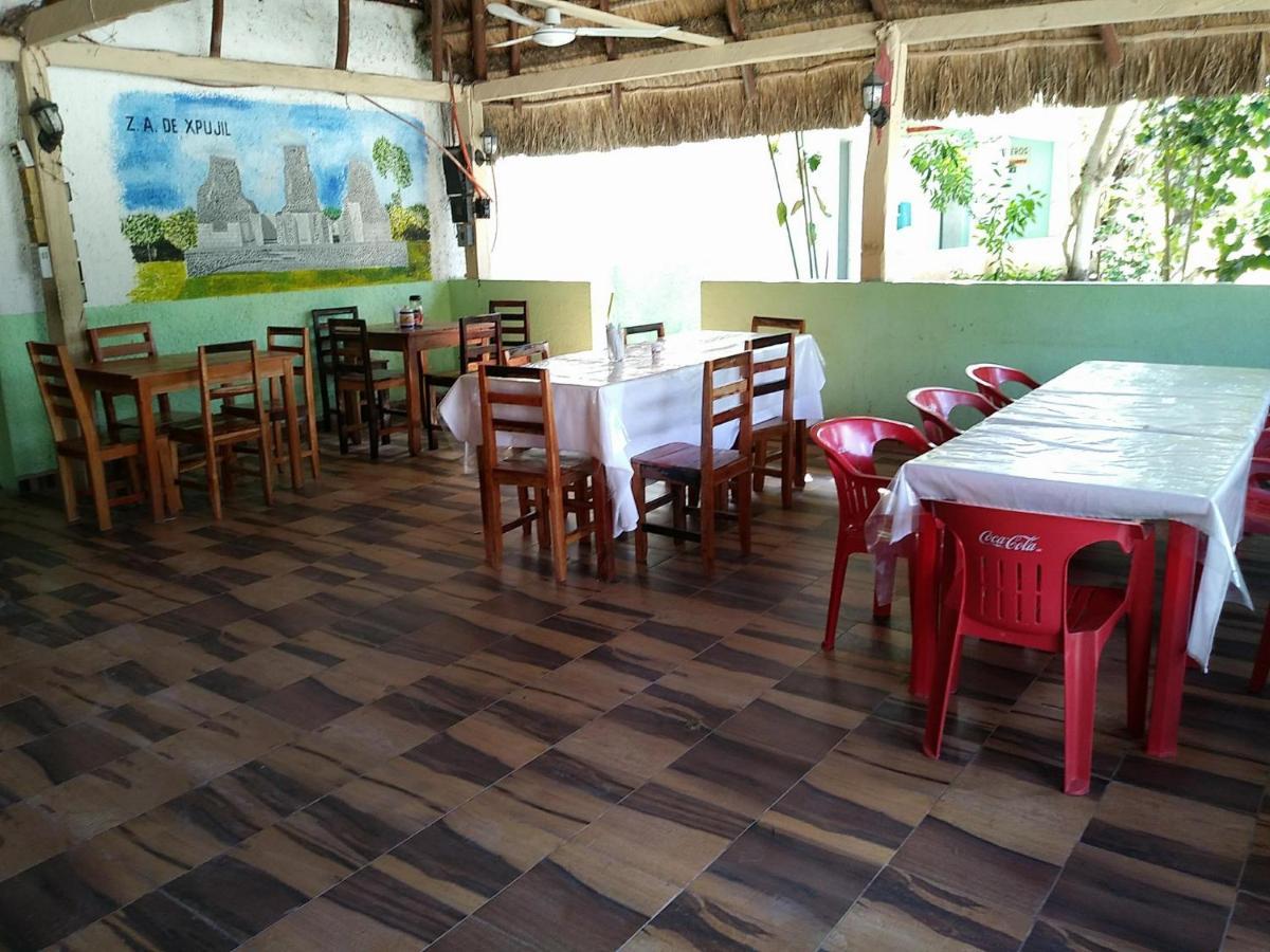Hotel Templo Maya Xpujil Buitenkant foto