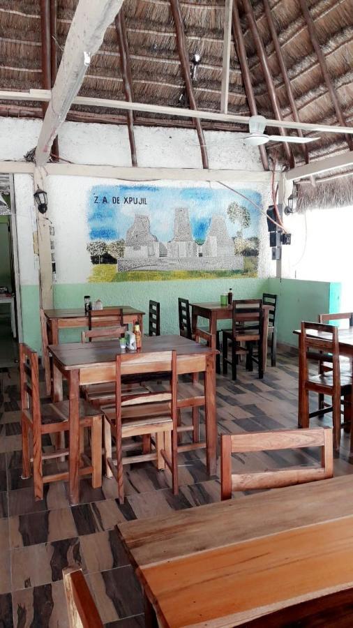 Hotel Templo Maya Xpujil Buitenkant foto